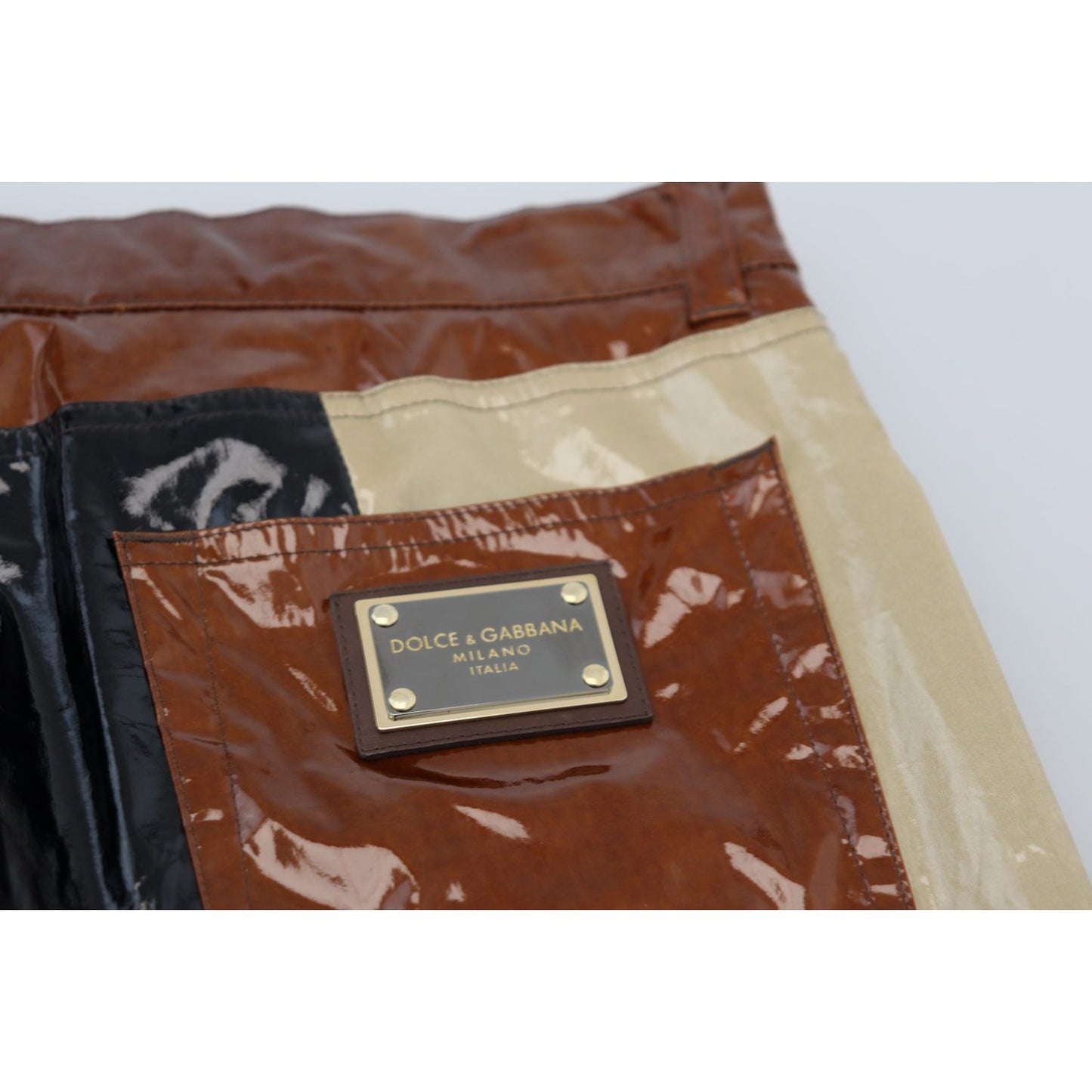 Dolce & Gabbana Multicolor Shining Slim Fit Men Denim Jeans Dolce & Gabbana