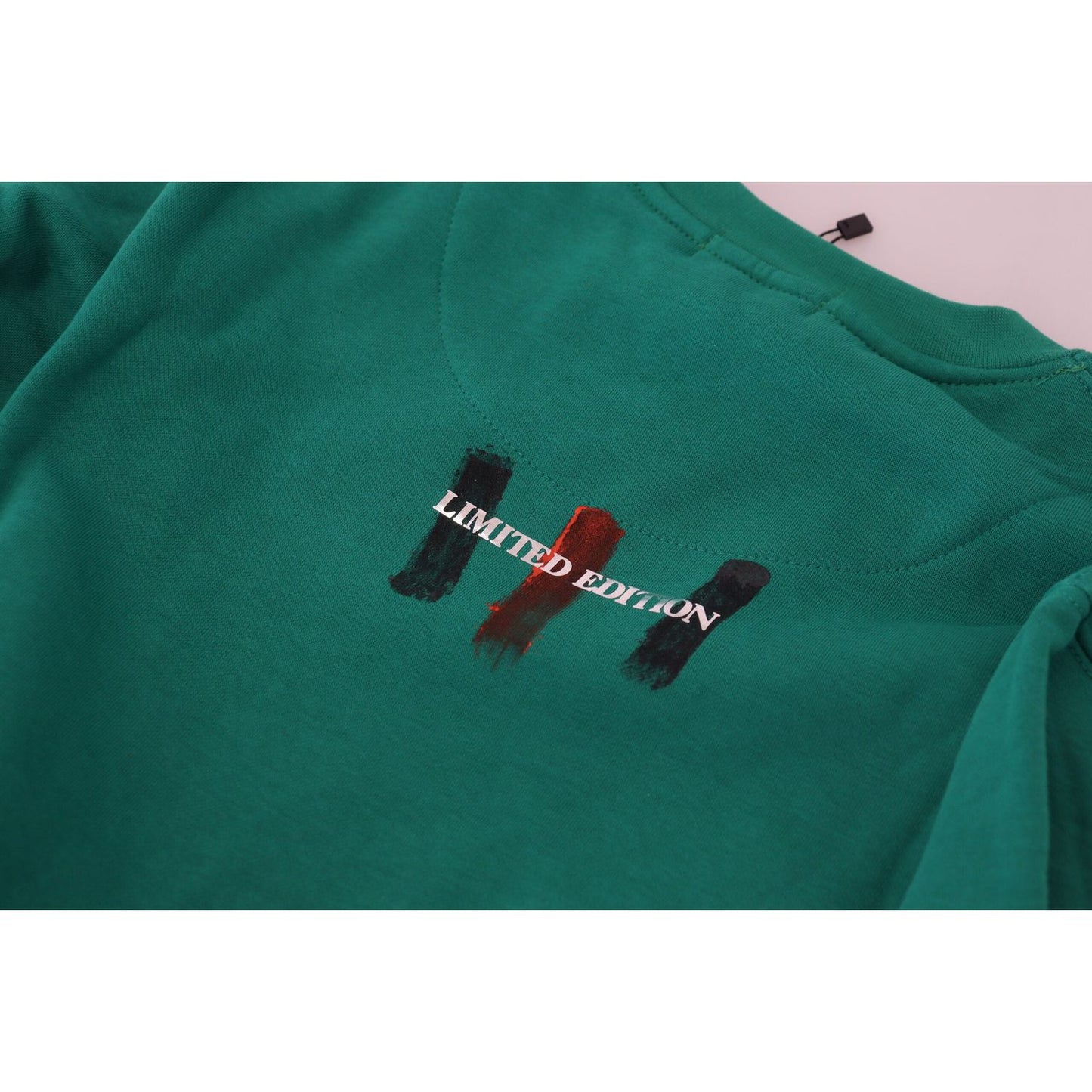 Philippe Model Green Printed Long Sleeves Pullover Sweater Philippe Model