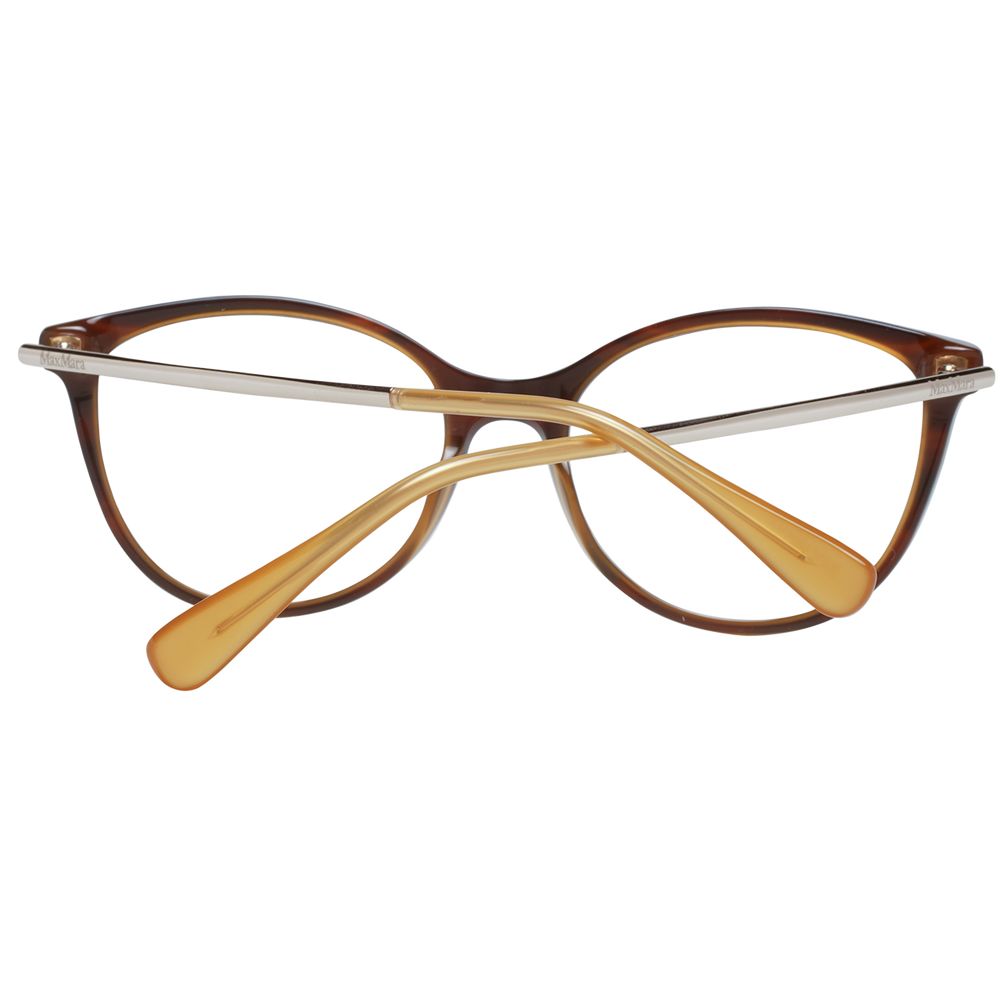 Max Mara Brown Metal & Plastic Glasses (Frames) Max Mara