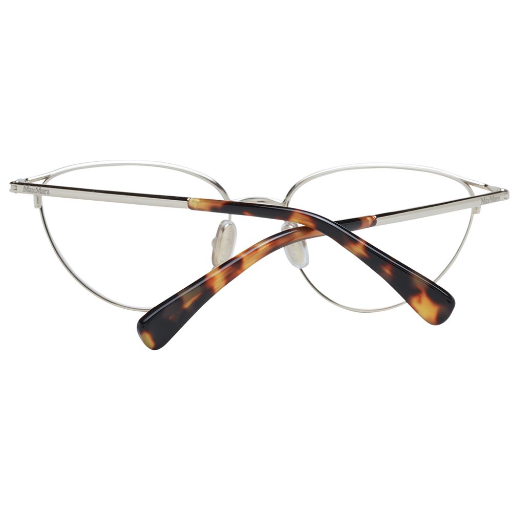 Max Mara Gold Metal Glasses (Frames) Max Mara