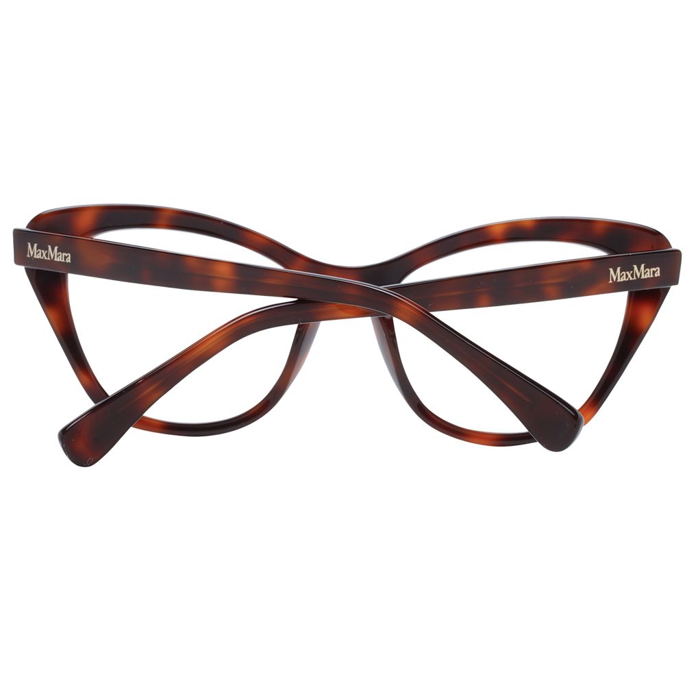Max Mara Brown Plastic Glasses (Frames) Max Mara