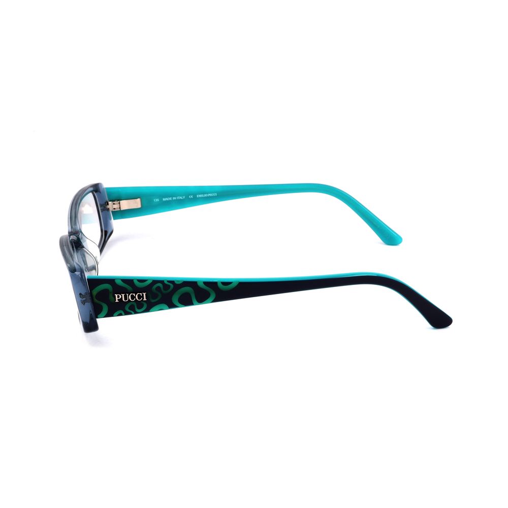 Emilio Pucci Blue Plastic Glasses (Frames)