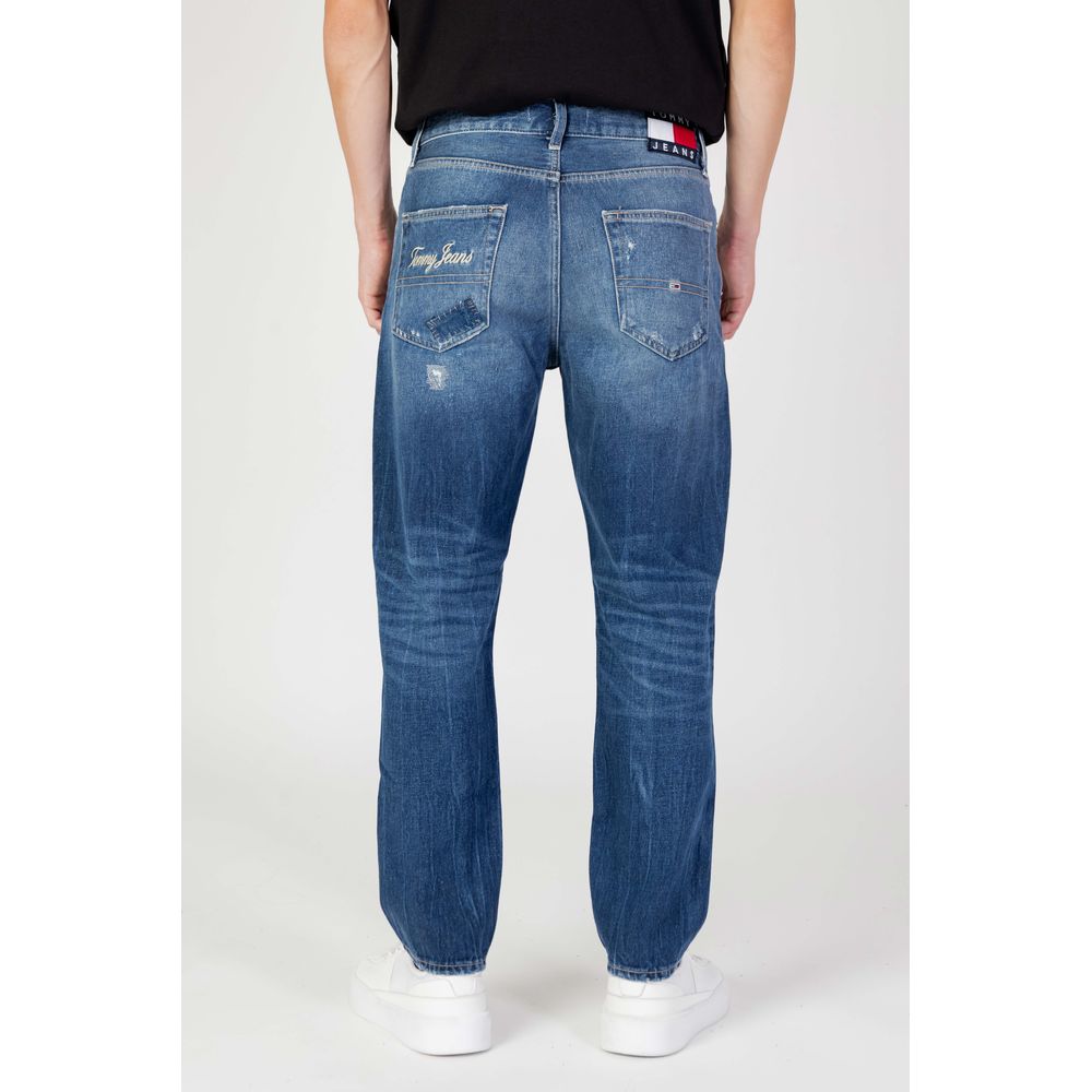 Tommy Hilfiger Jeans Blue Cotton Slim Fit Jeans Tommy Hilfiger Jeans