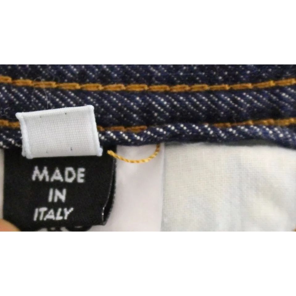 Dolce & Gabbana Blue D&G Cotton Washed Jeans Denim Shorts Dolce & Gabbana