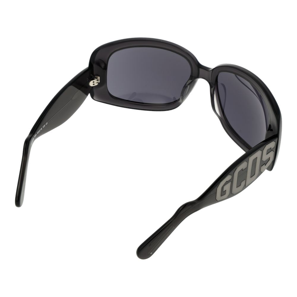 GCDS Black Acetate Sunglasses