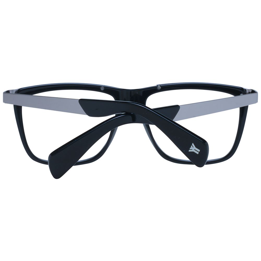 Yohji Yamamoto Black Acetate Glasses (Frames) Yohji Yamamoto