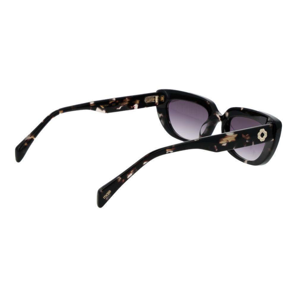 Maje Black Acetate Sunglasses