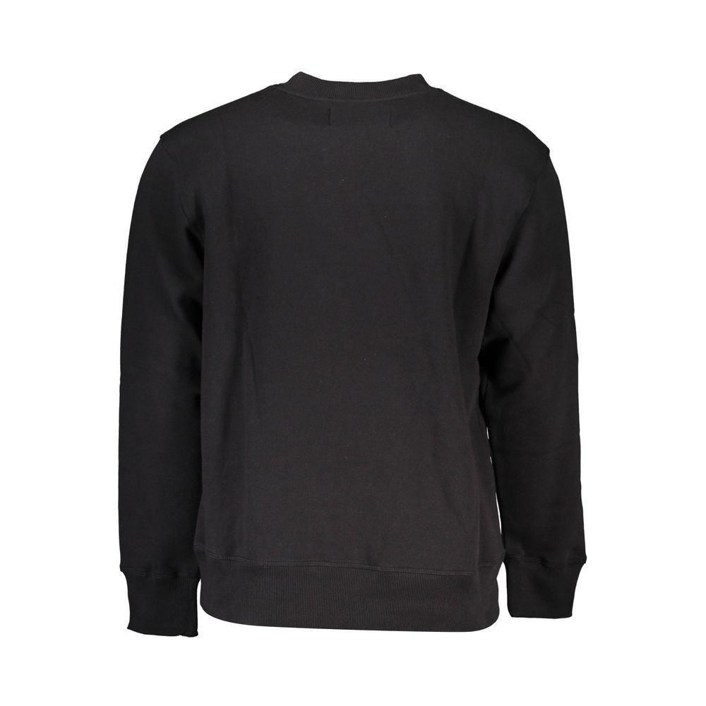 Calvin Klein Black Cotton Sweatshirt Calvin Klein