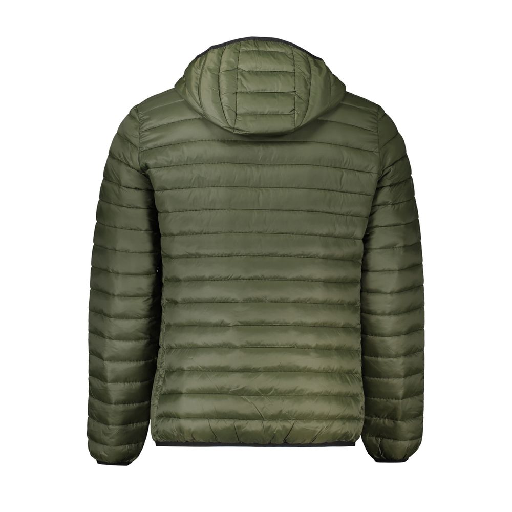 Cavalli Class Green Polyamide Full-Length Jacket