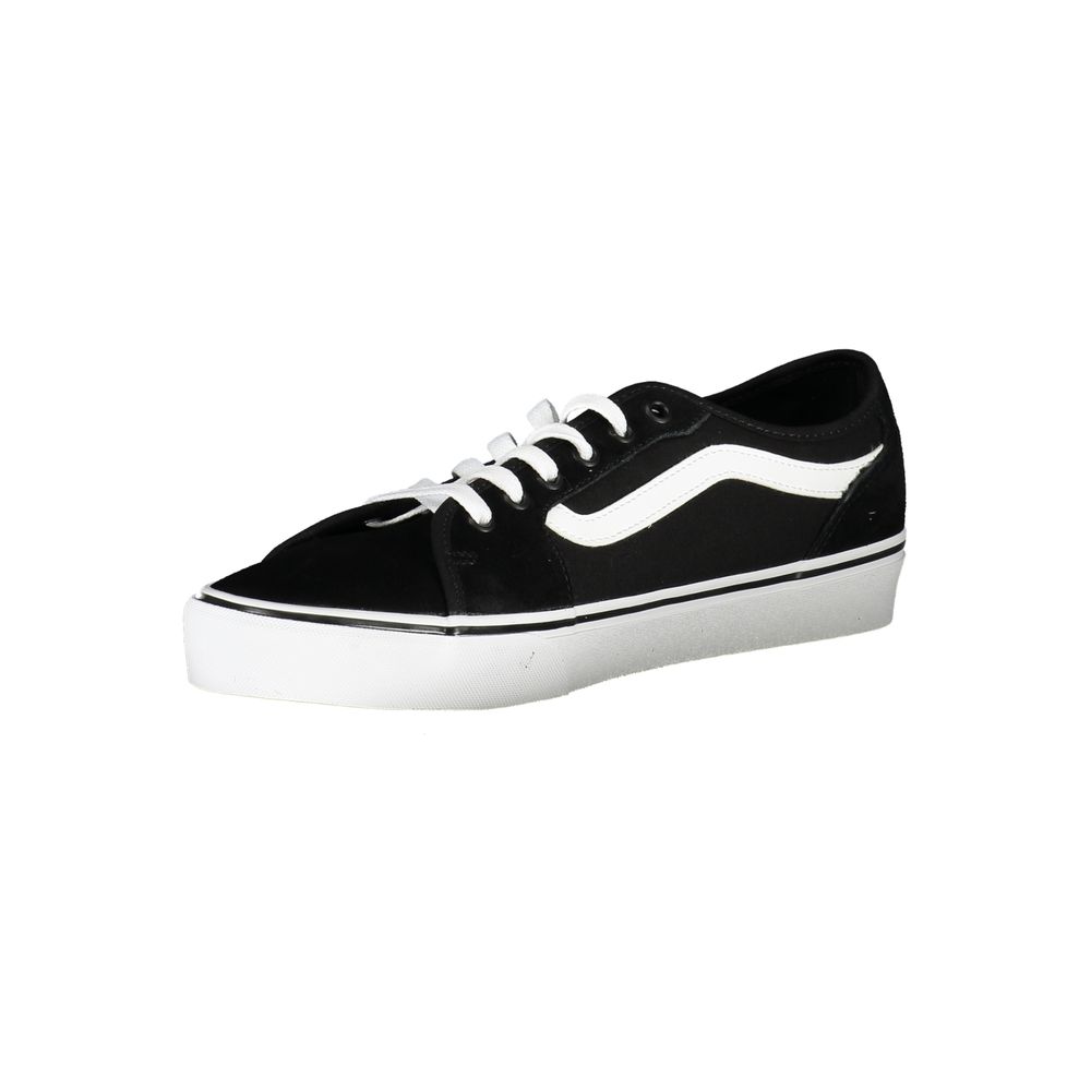 Vans Black Leather Men Sneaker