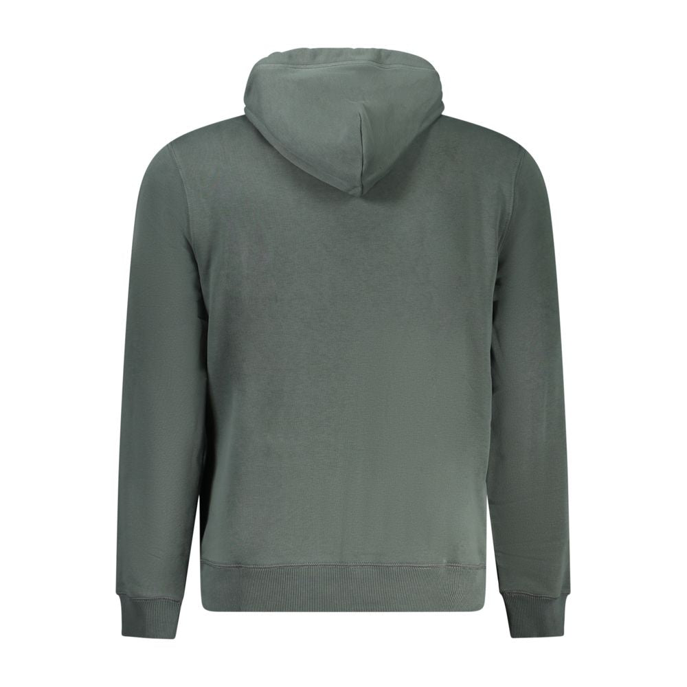Napapijri Green Cotton Sweatshirt Napapijri