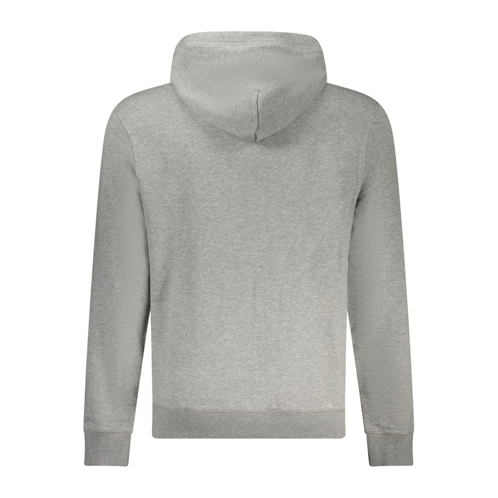 Napapijri Gray Cotton Sweatshirt Napapijri