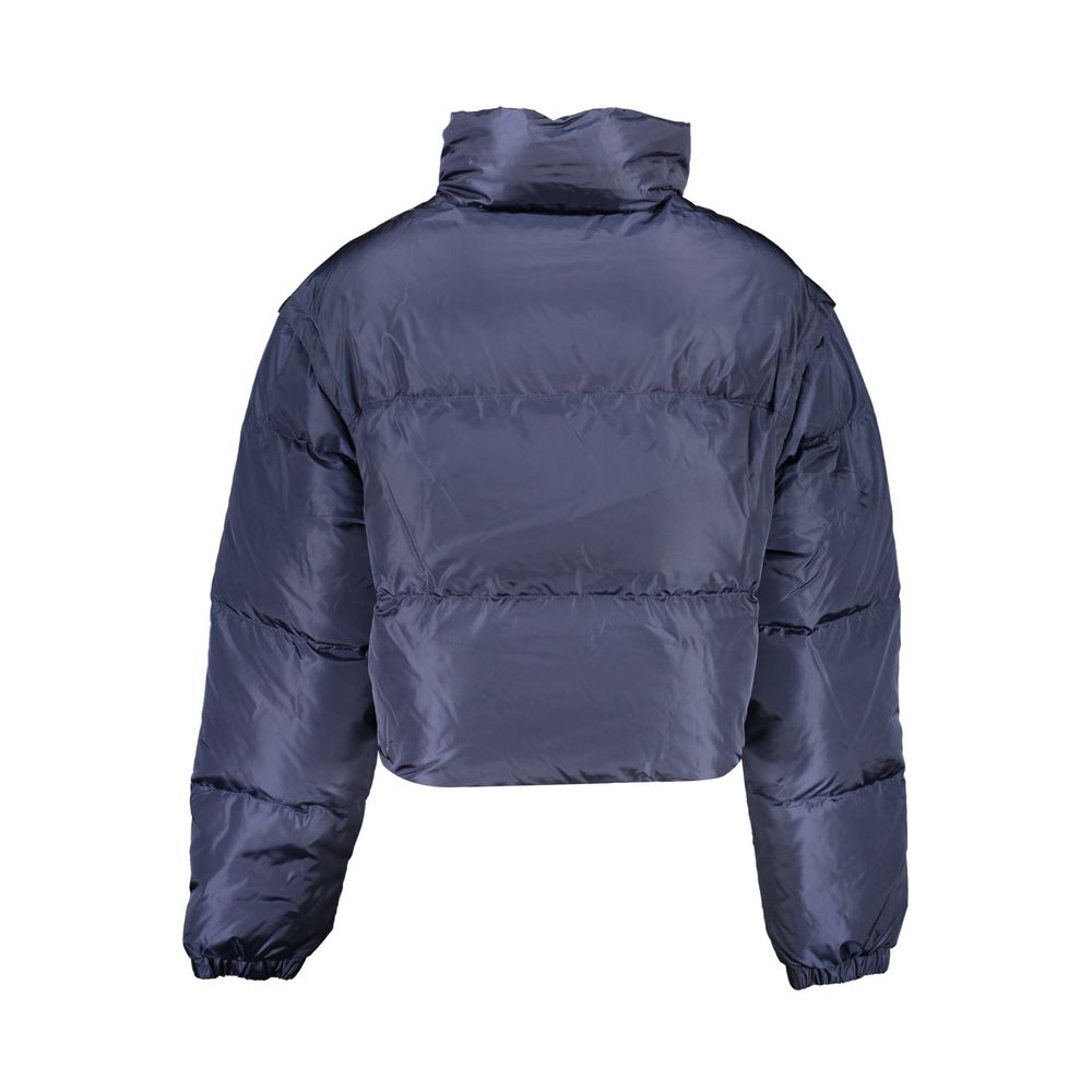 Tommy Hilfiger Blue Polyamide Coat