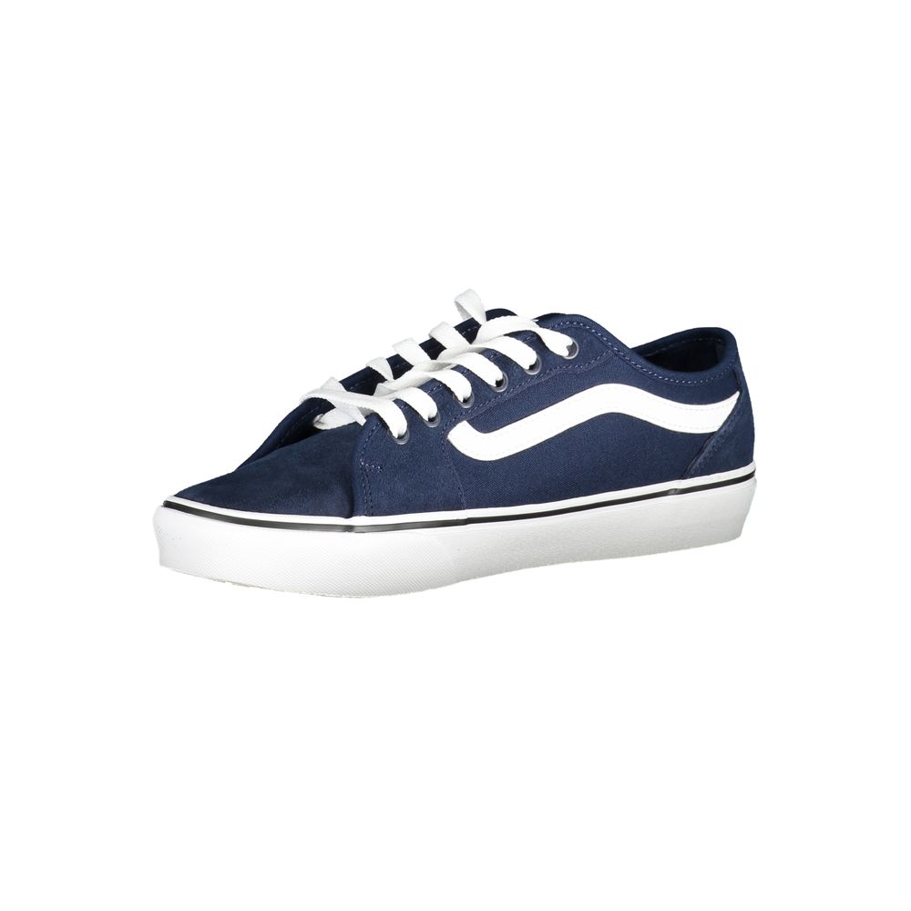 Vans Blue Polyester Low Top Sneakers