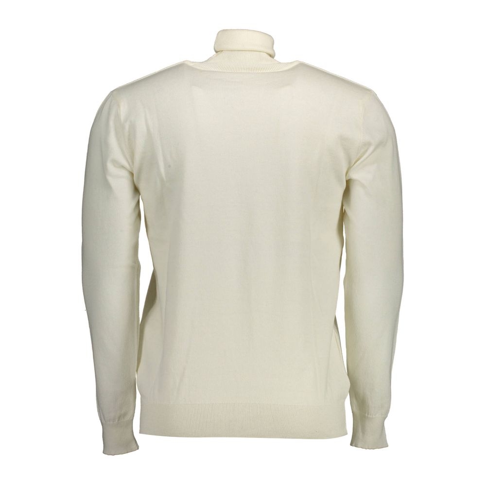 U.S. POLO ASSN. White Cotton Turtleneck