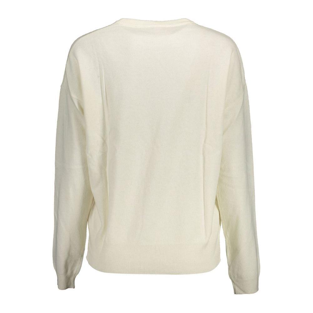 U.S. POLO ASSN. White Wool Sweater