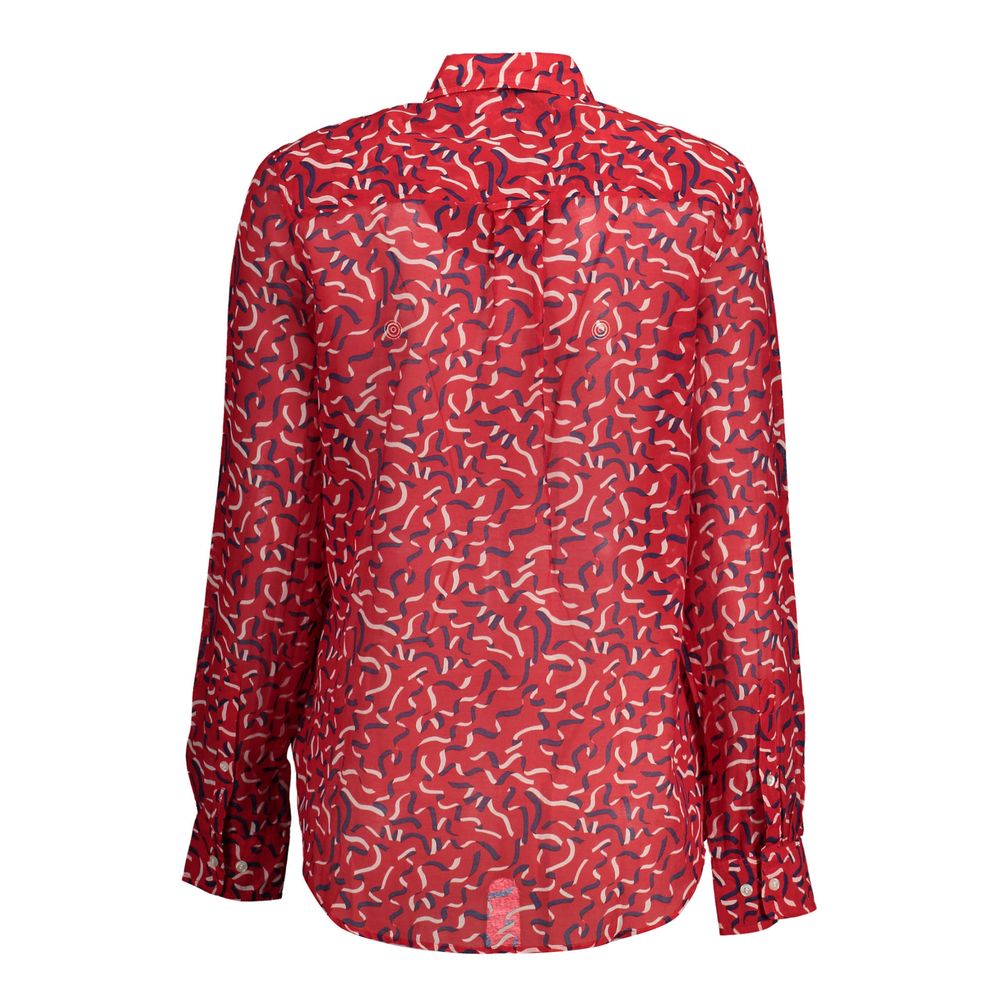 Gant Red Cotton Pattern Shirt
