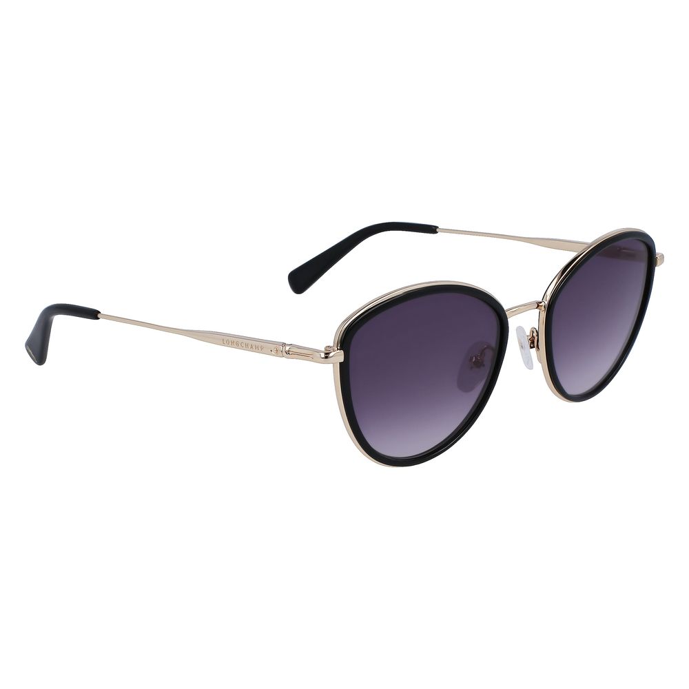 Longchamp Gold Metal Sunglasses