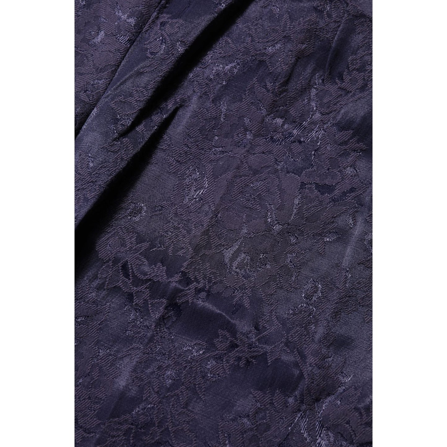 BENCIVENGA Purple Jacquard High Waisted Pants BENCIVENGA