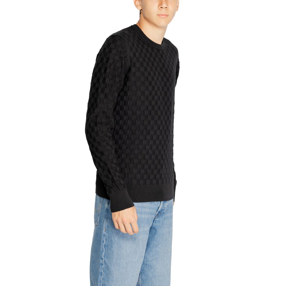 Calvin Klein Black Organic Cotton Sweatshirt Calvin Klein