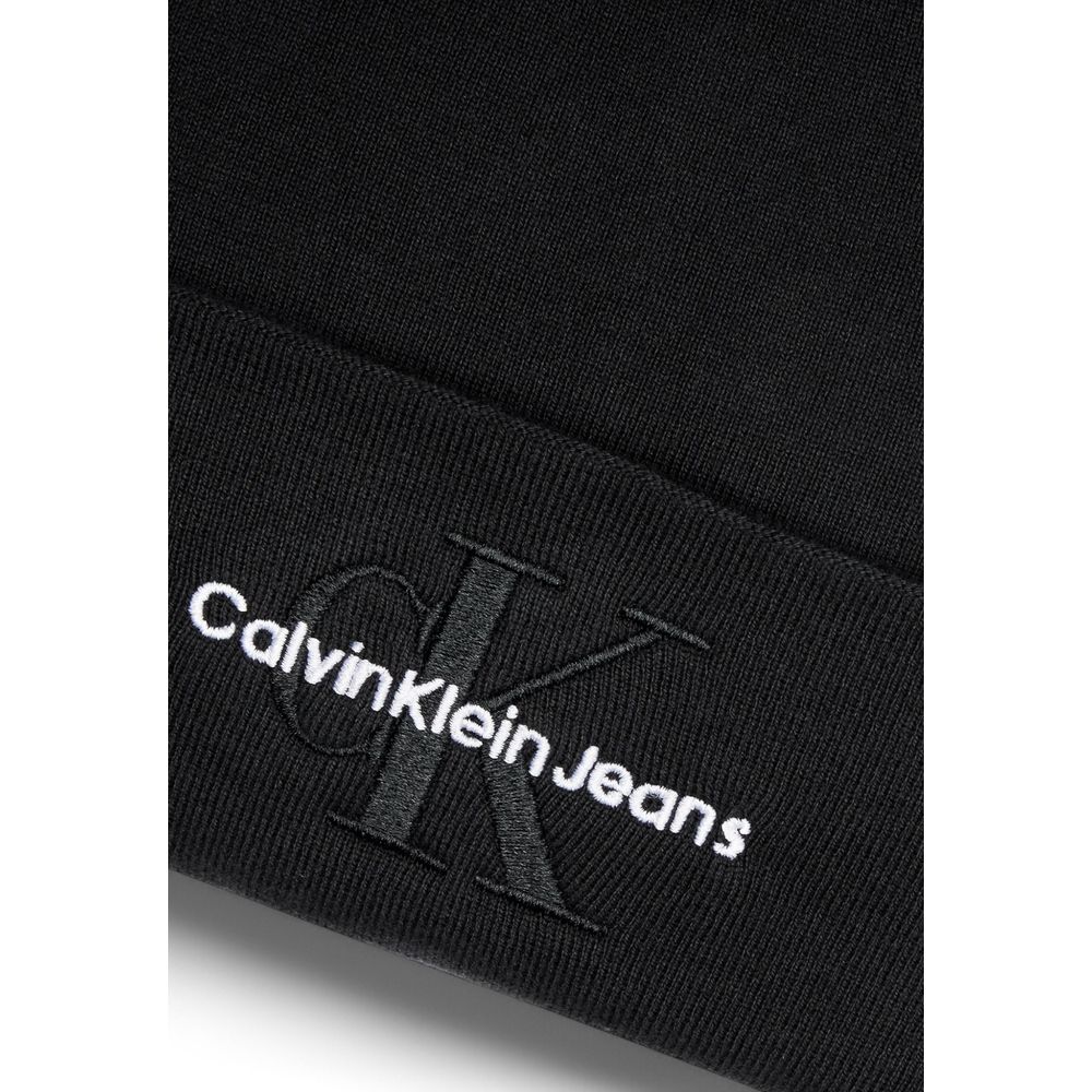 Calvin Klein Jeans Black Organic Cotton Cap (Baseball Hat) Calvin Klein Jeans