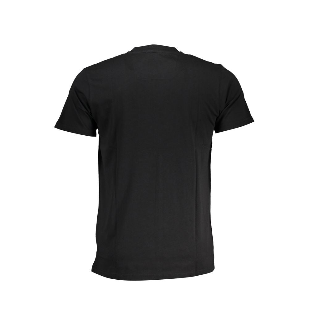 Cavalli Class Black Cotton Men T-Shirt