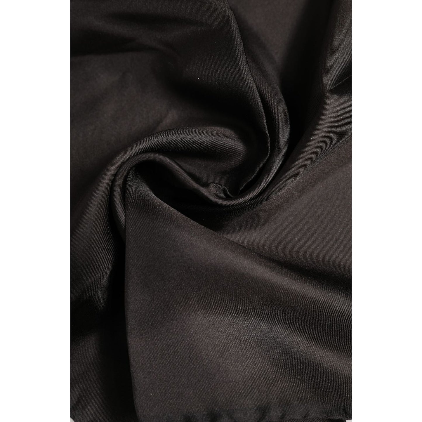 Dolce & Gabbana Brown DG Crown Silk Square Men Foulard Scarf Dolce & Gabbana