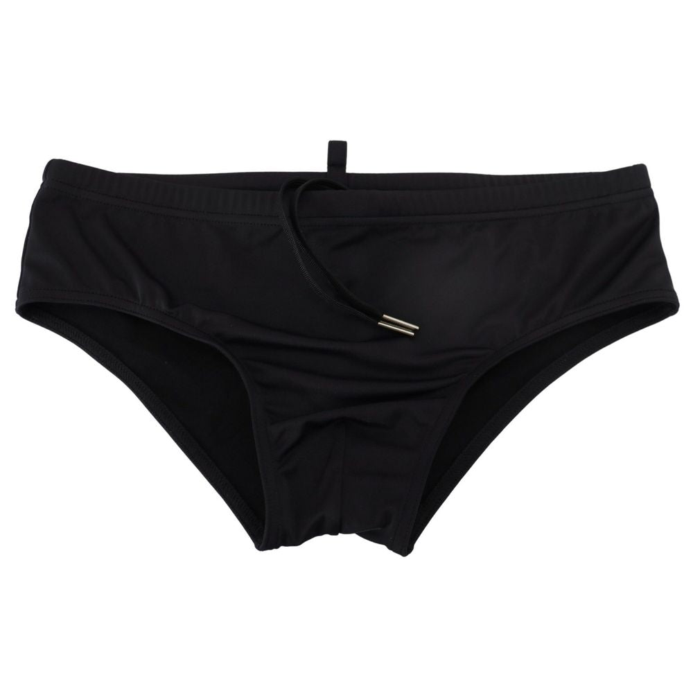 Dsquared² Black Polyamide Swim Briefs Dsquared²