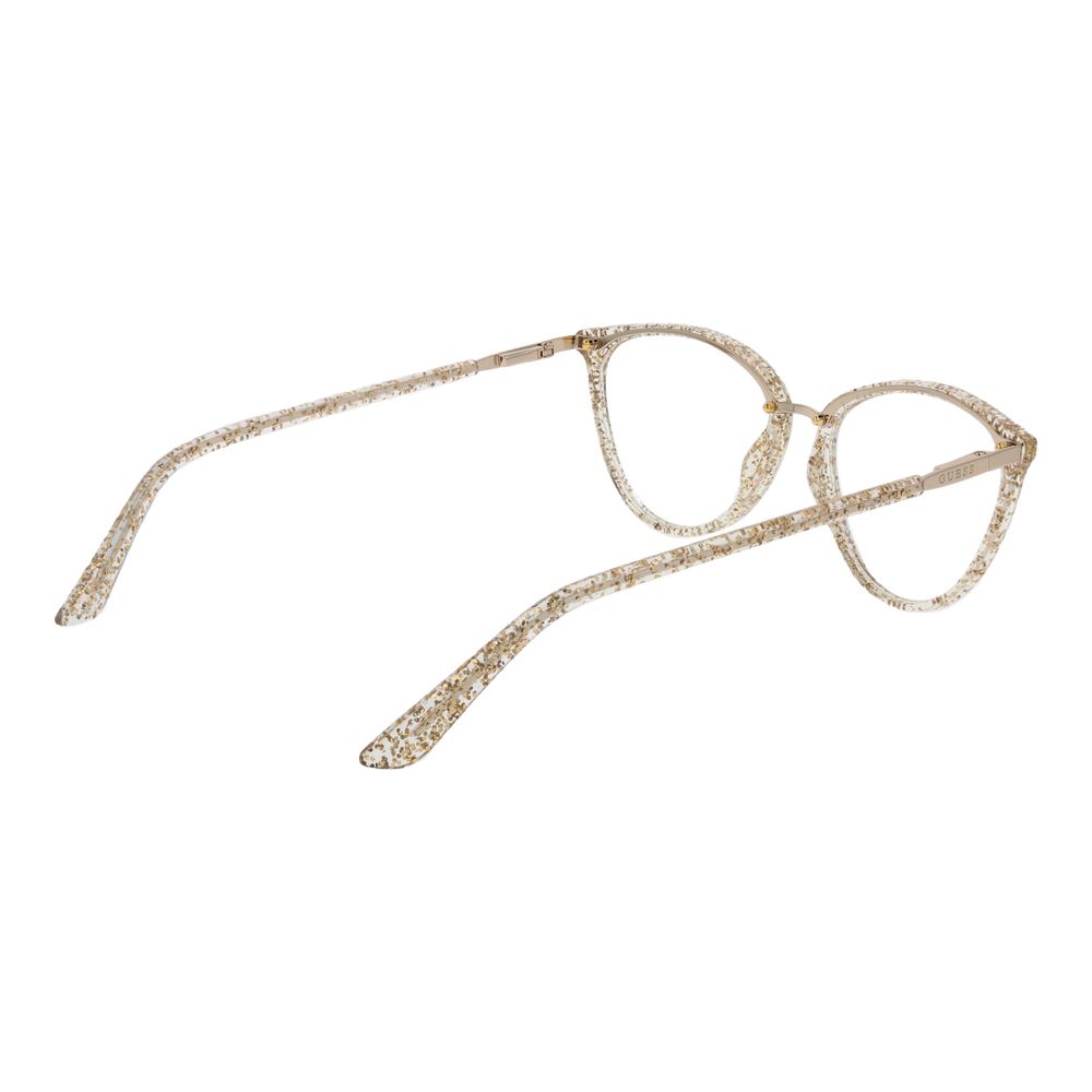 Guess Gold Plastic Glasses (Frames) Guess