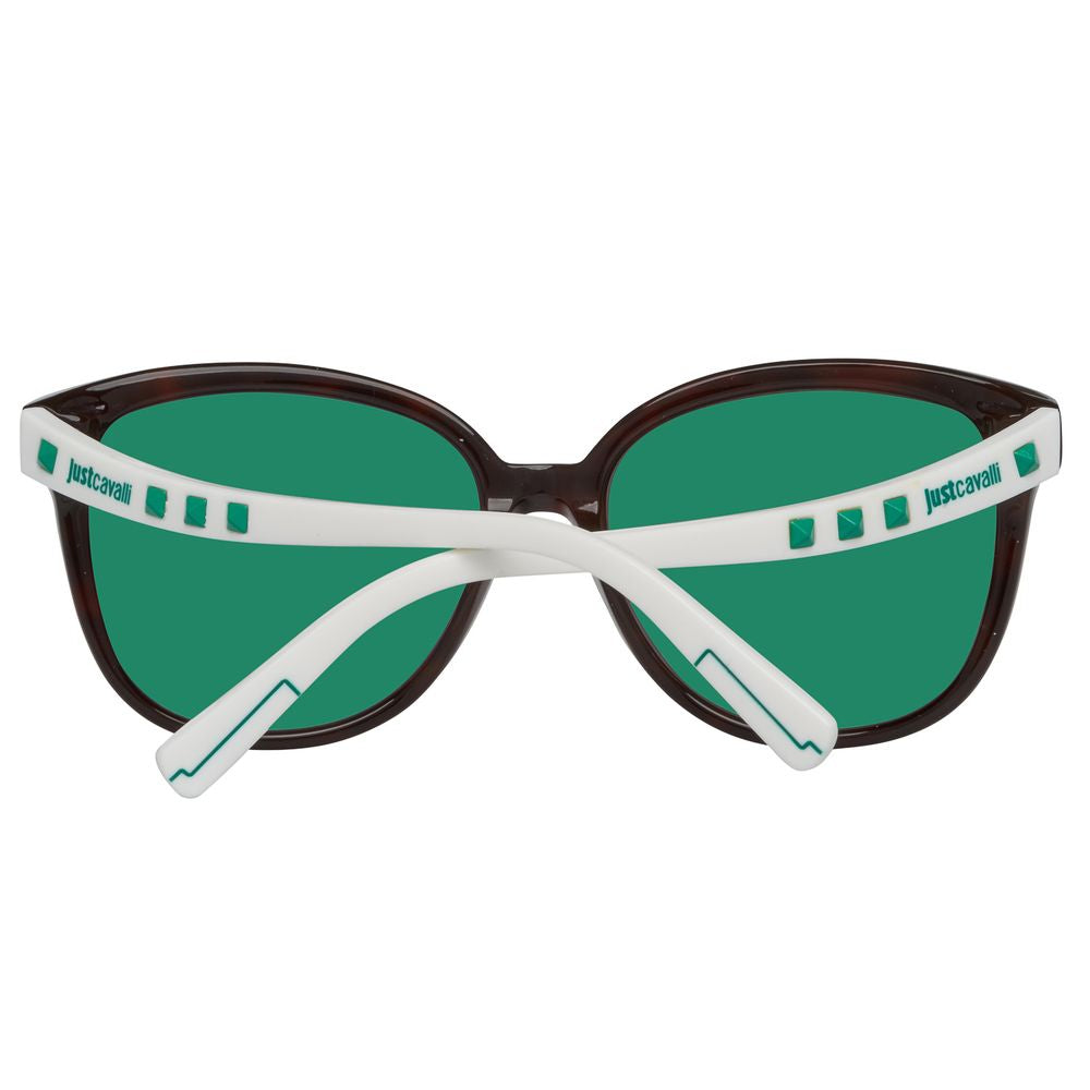 Just Cavalli Brown Plastic Sunglasses Just Cavalli