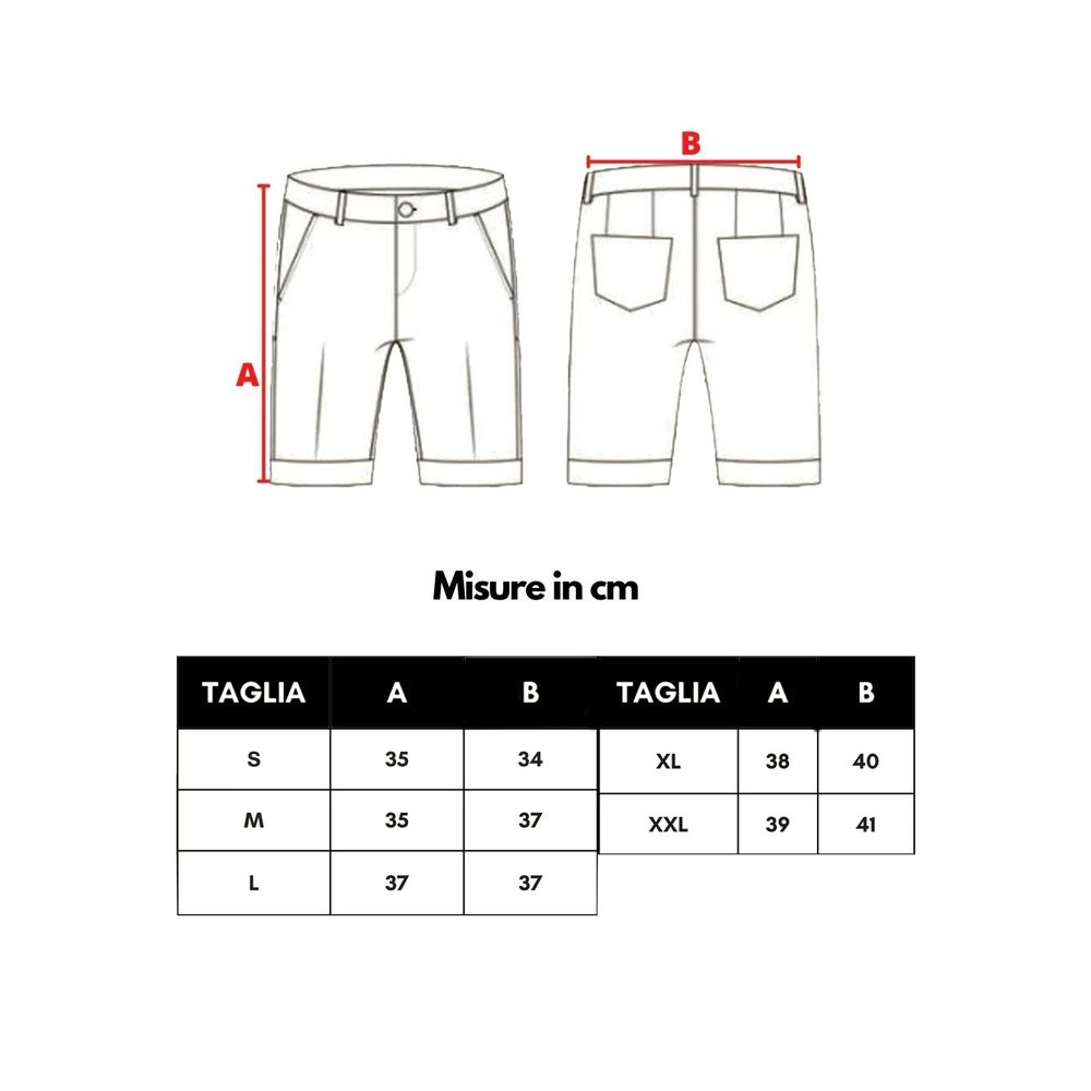 Malo Blue Polyester Shorts Malo