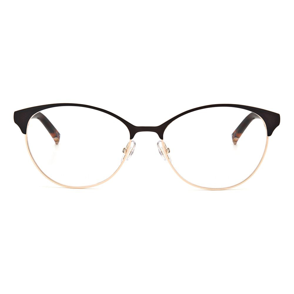 Missoni Brown Metal Glasses (Frames) Missoni