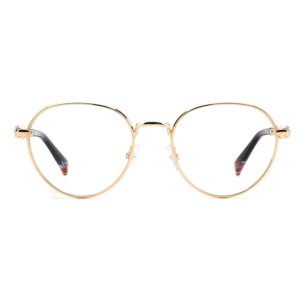 Missoni Gold Metal Glasses (Frames) Missoni