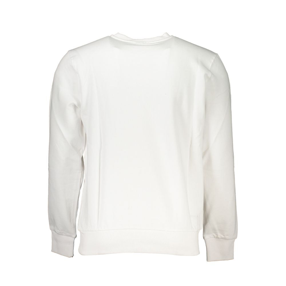 North Sails White Cotton Sweatshirt North Sails