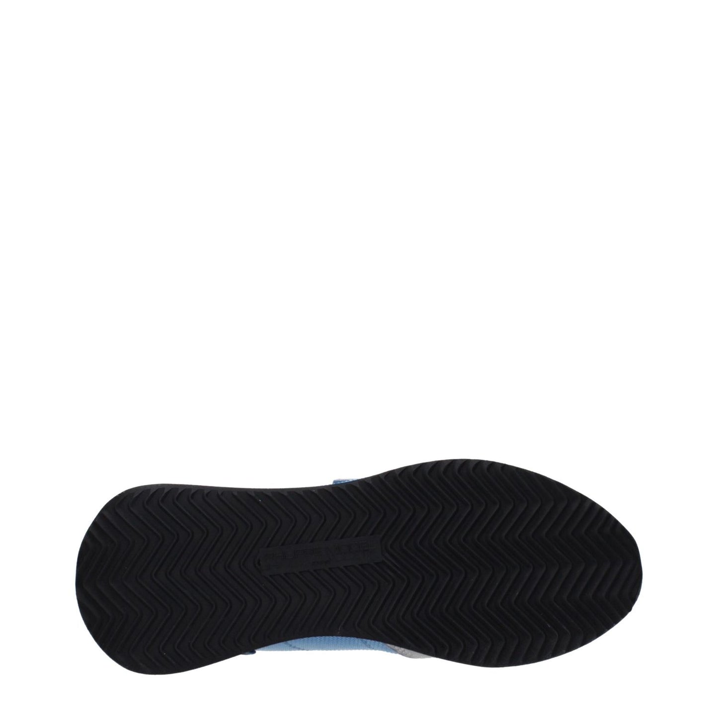 Philippe Model Blue Fabric Low Top Sneakers