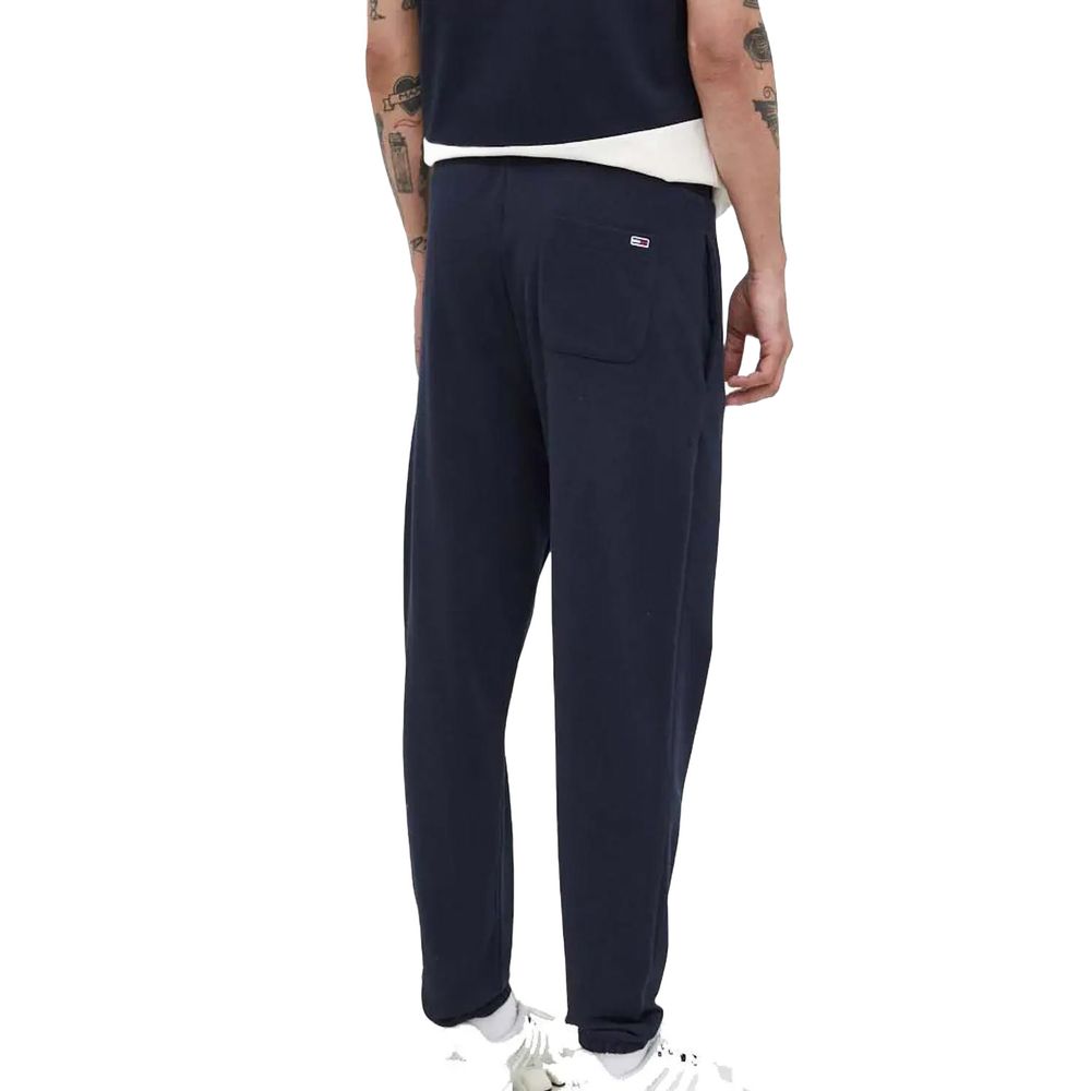 Tommy Hilfiger Jeans Blue Cotton Joggers (Workout Pants) Tommy Hilfiger Jeans