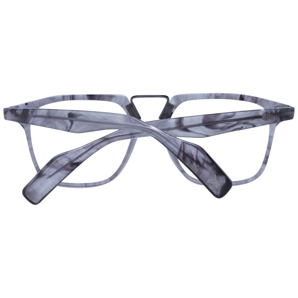 Yohji Yamamoto Gray Metal & Plastic Glasses (Frames) Yohji Yamamoto
