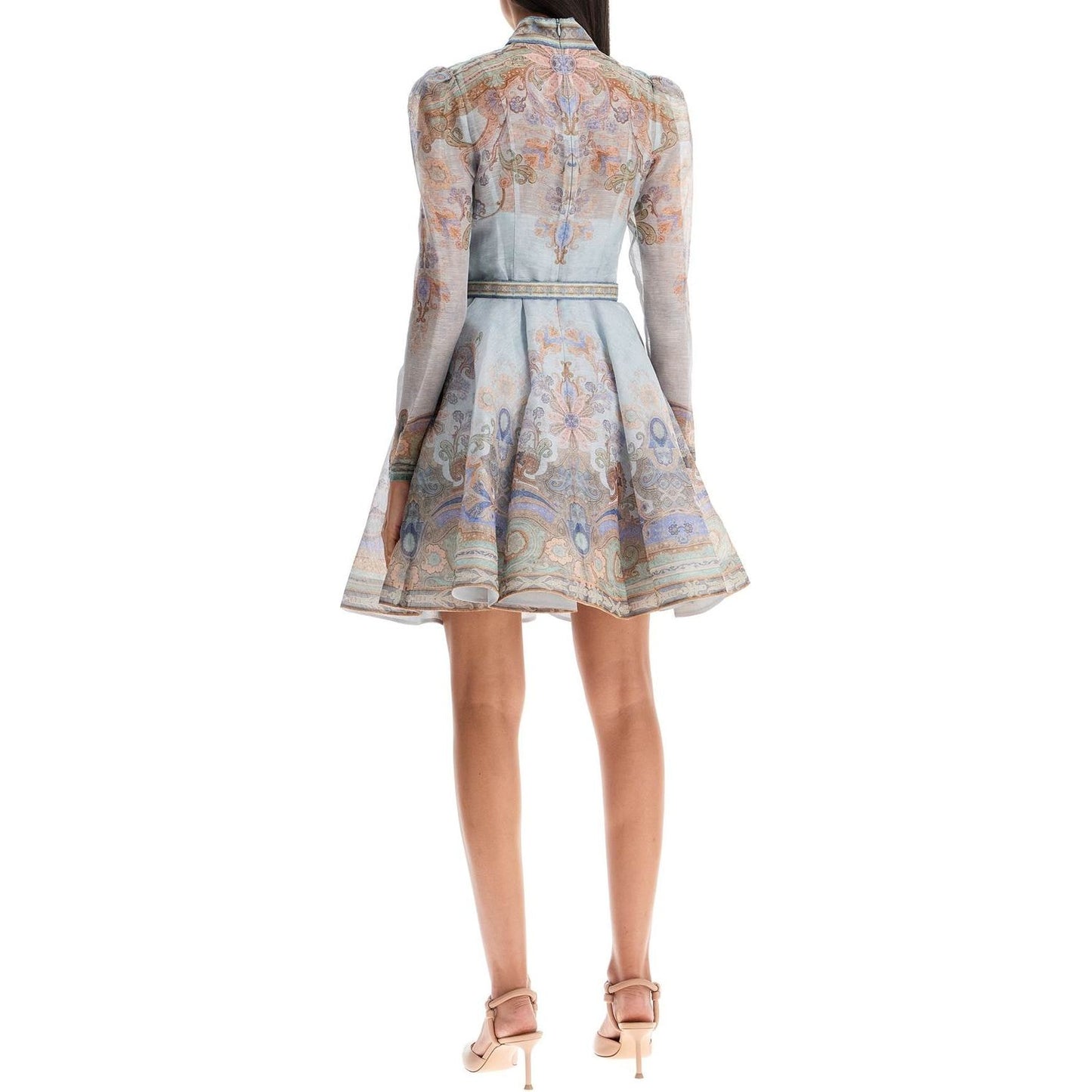 Zimmermann eden mini dress with belt Dresses Zimmermann