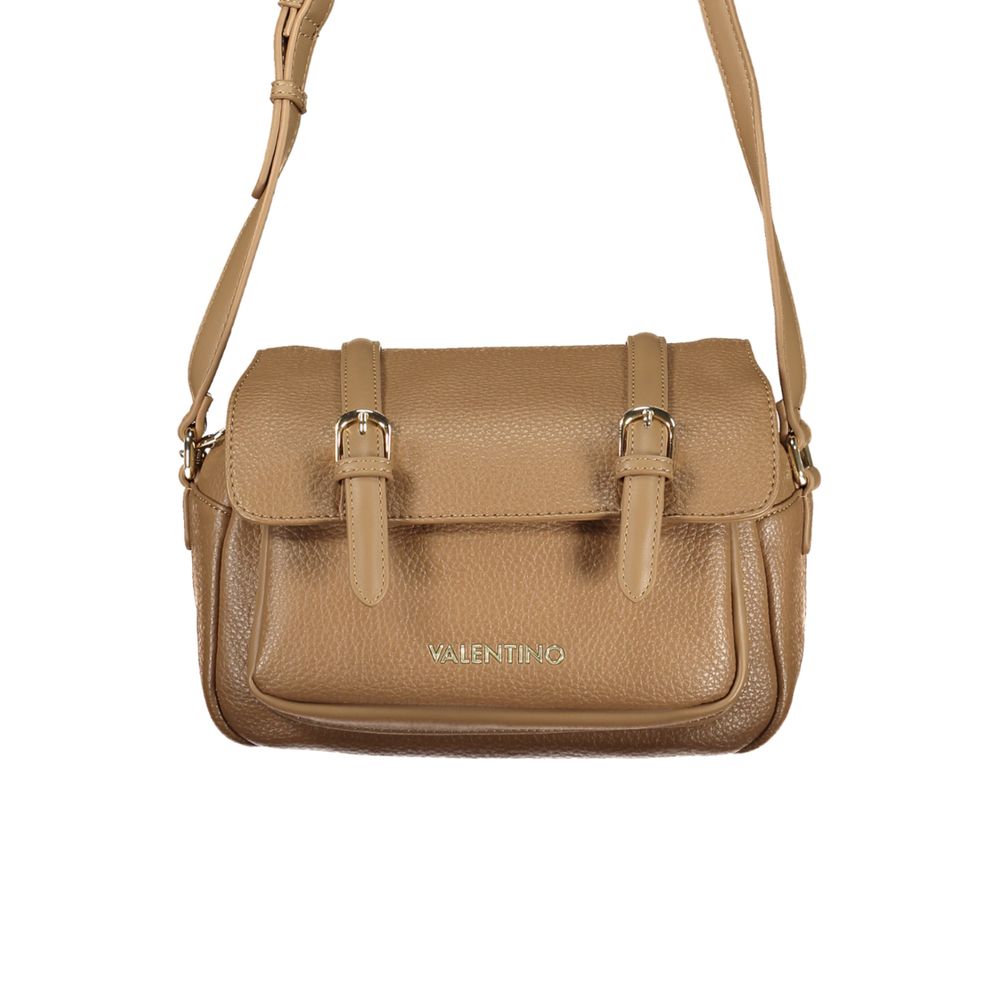 Mario Valentino Brown Polyurethane Women's Bag