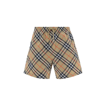 Burberry Brown Polyester Shorts