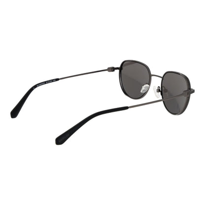 Replay Gray Metal Sunglasses