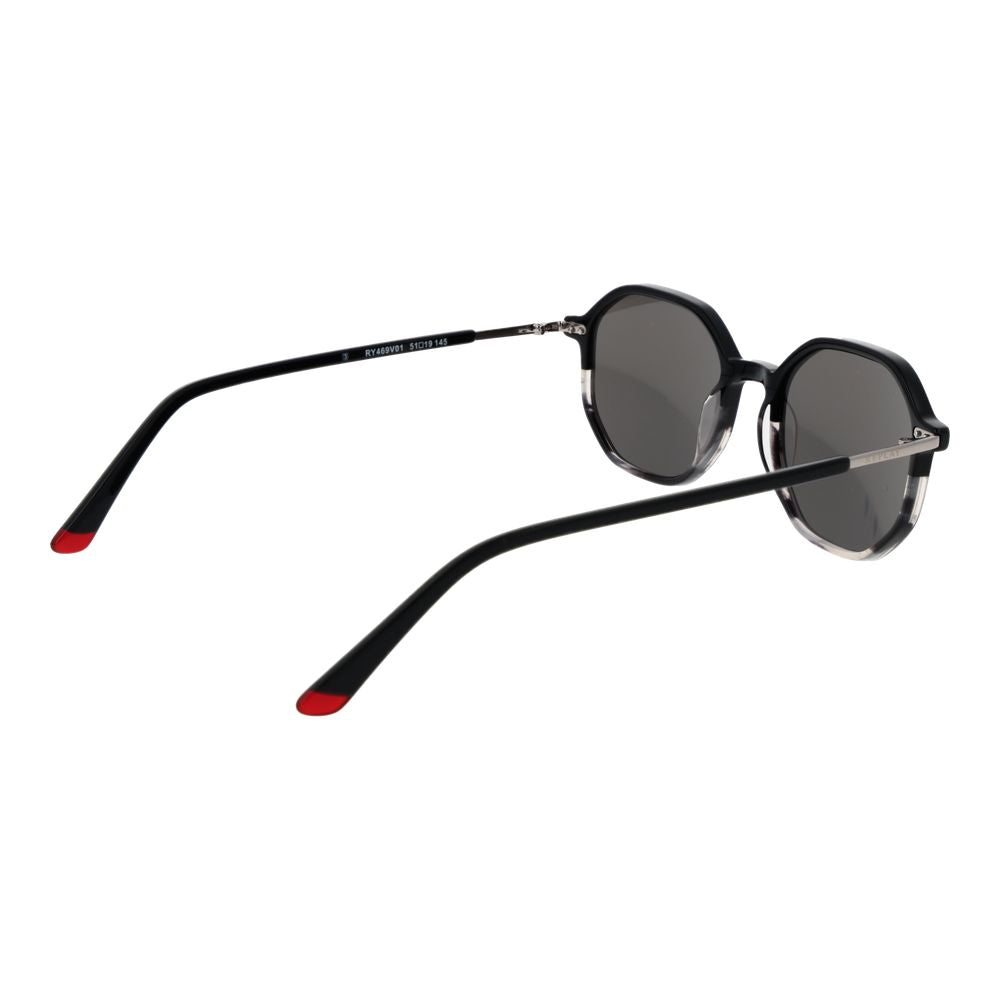Replay Black Plastic Sunglasses