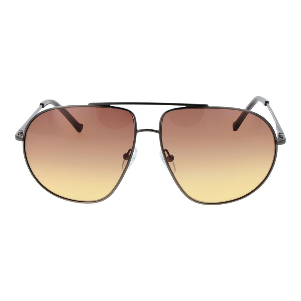 Replay Gray Metal Sunglasses