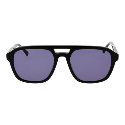 Replay Black Plastic Sunglasses