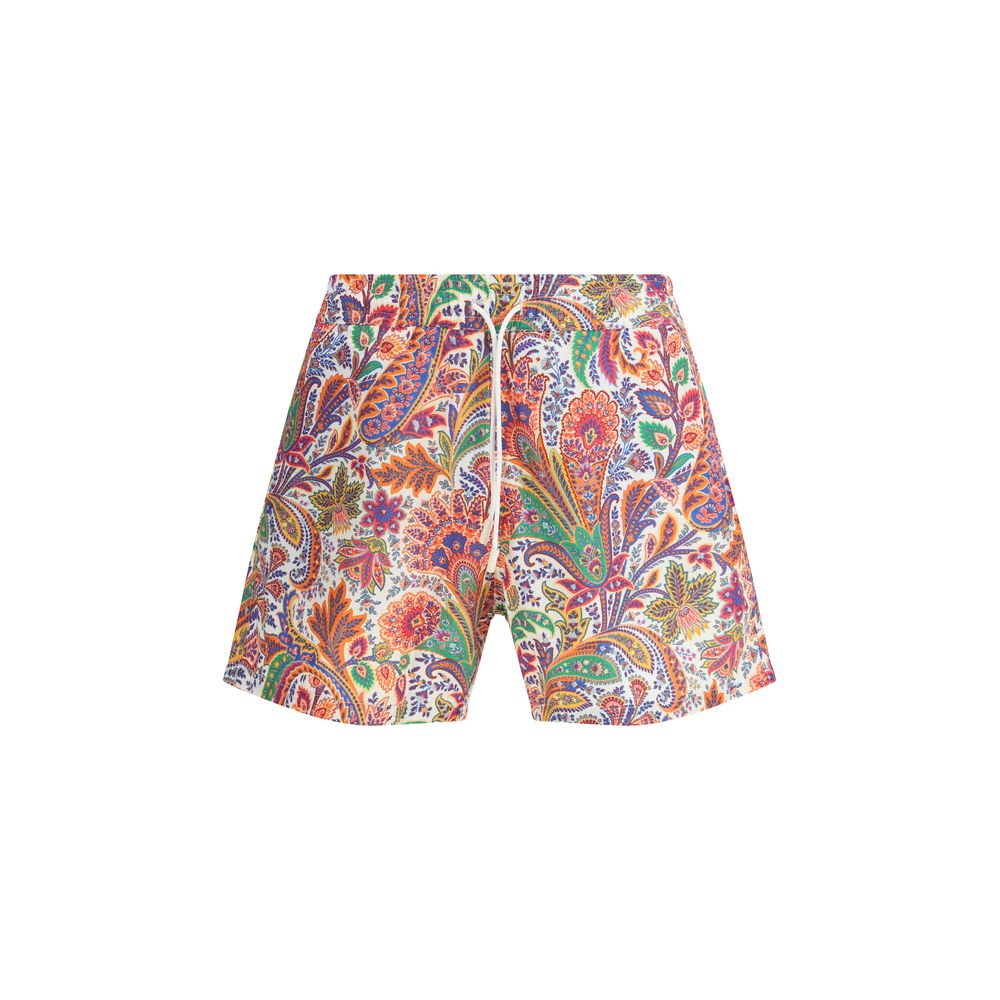 Etro Multicolor Polyester Short And Mini Shorts1728,72470364320,Clothing,Etro,M,Men,Multicolor,New with tags,S,Short and Mini - Shorts - Clothing,Shorts - Clothing