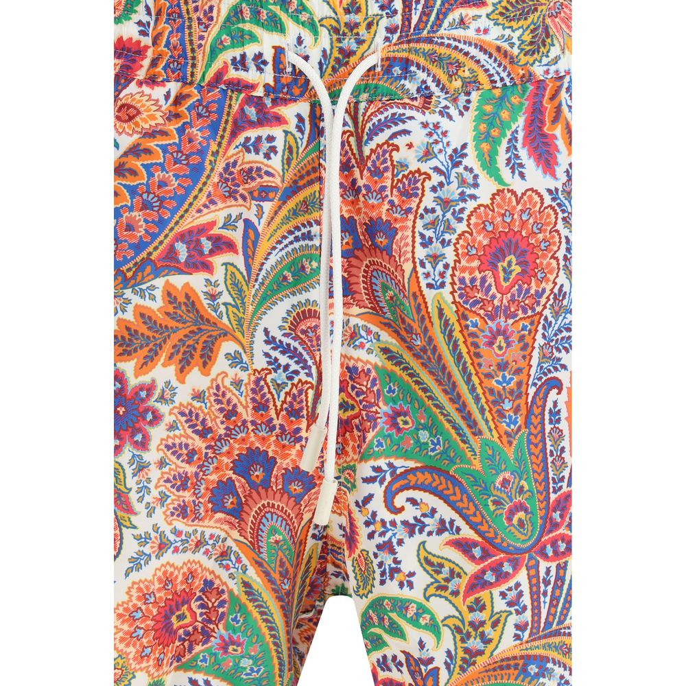 Etro Multicolor Polyester Short And Mini Shorts1728,72470364320,Clothing,Etro,M,Men,Multicolor,New with tags,S,Short and Mini - Shorts - Clothing,Shorts - Clothing