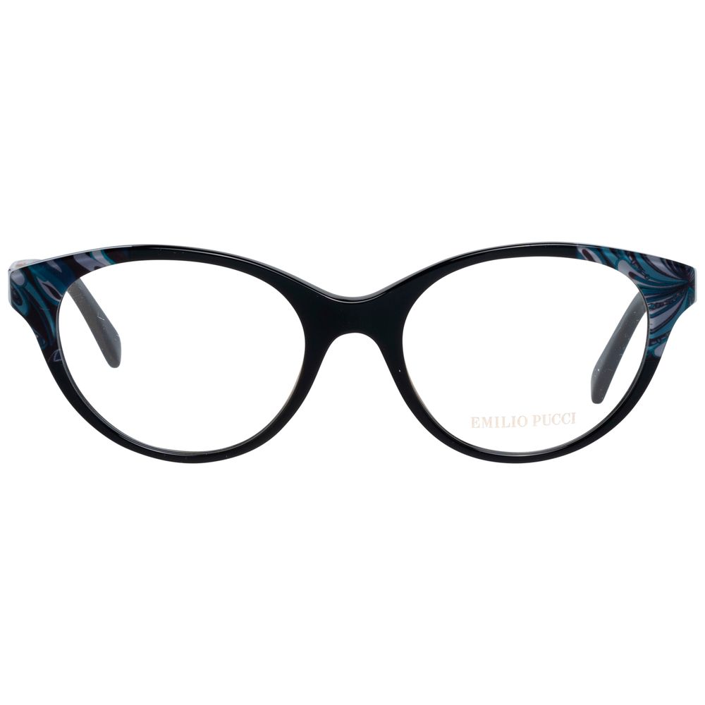 Emilio Pucci Black Plastic Glasses (Frames)