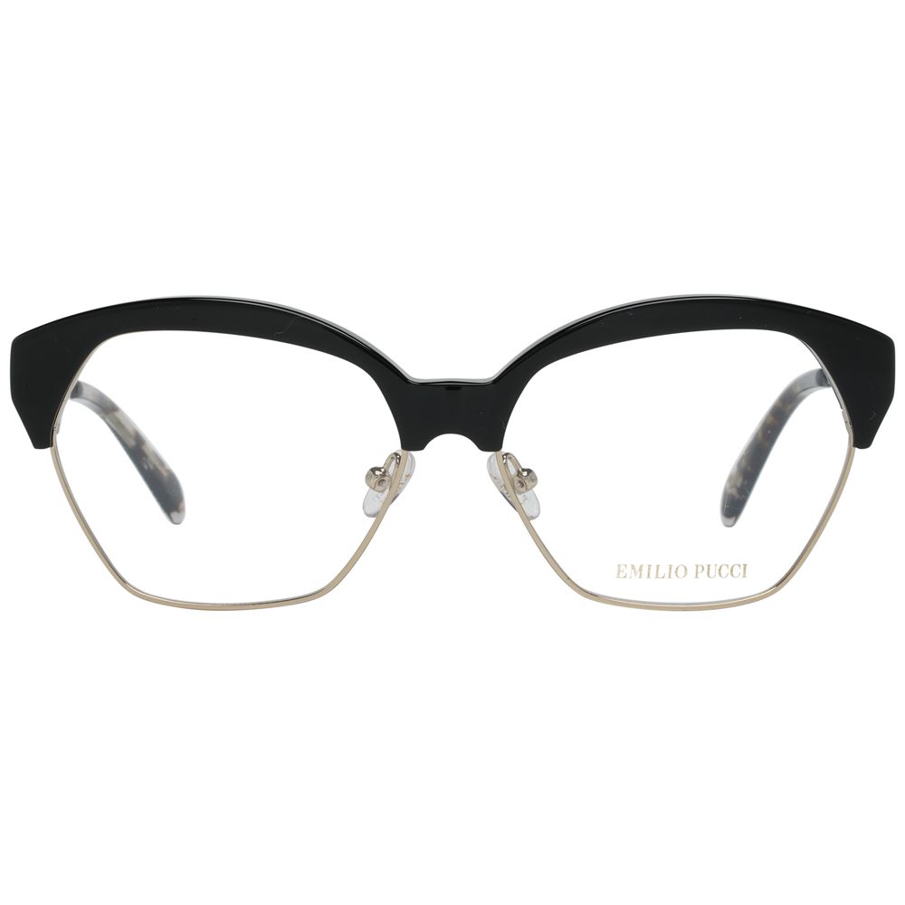 Emilio Pucci Black Metal Glasses (Frames)