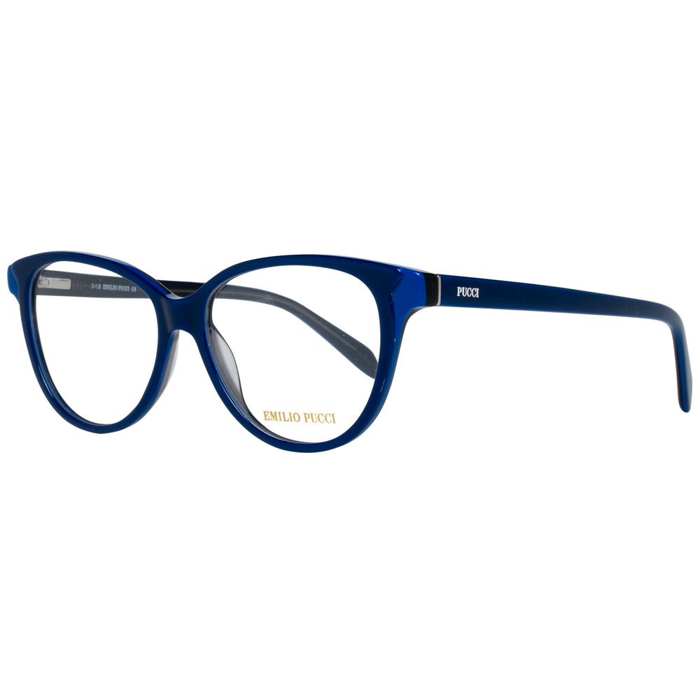 Emilio Pucci Blue Plastic Glasses (Frames)