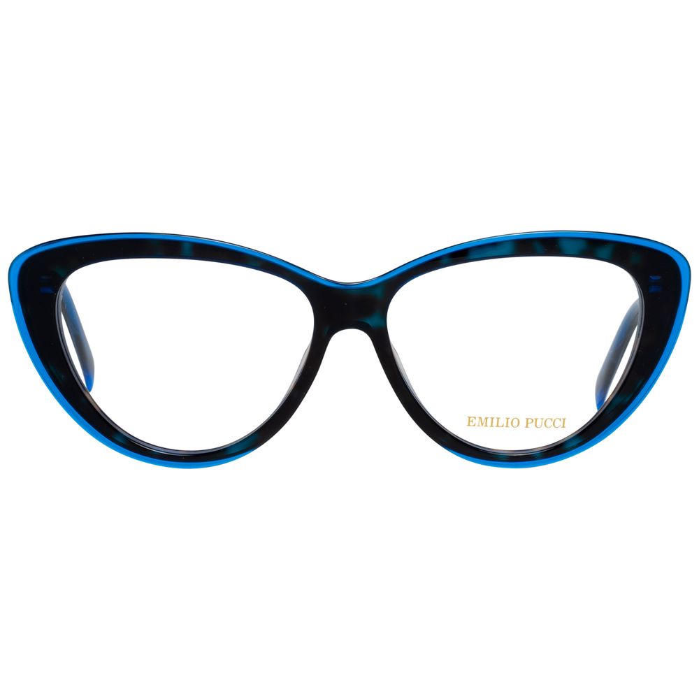 Emilio Pucci Blue Plastic Glasses (Frames)